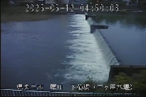 下菊橋(三ヶ用水堰) のカメラ画像
