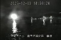 能登内浦沿岸　藤波 のカメラ画像