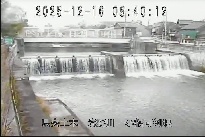 小橋可倒堰 のカメラ画像